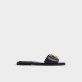 Aldo Biggin in Black - Slide sandal Black